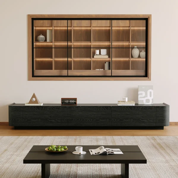 Gloria Bufet Meja Tv Desain Unik Hpl Modern