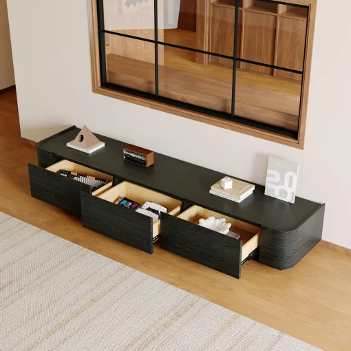 Gloria Bufet Meja Tv Desain Unik Hpl Modern