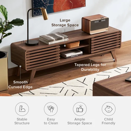 LORCAN Bufet Meja Tv Scandinavian Plywood Tacosheet