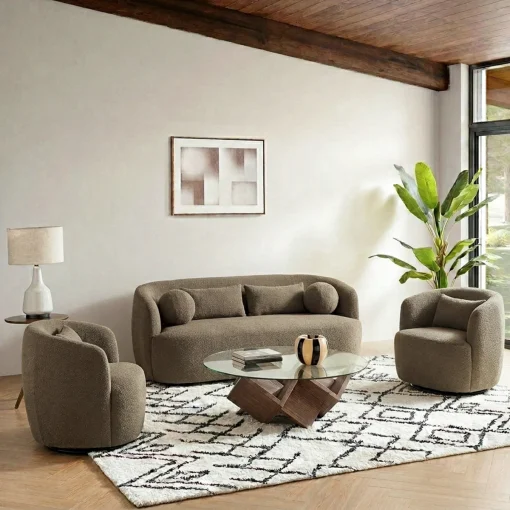 Menna Set Sofa Tamu Shabbycic Elegan Mewah Minimalis