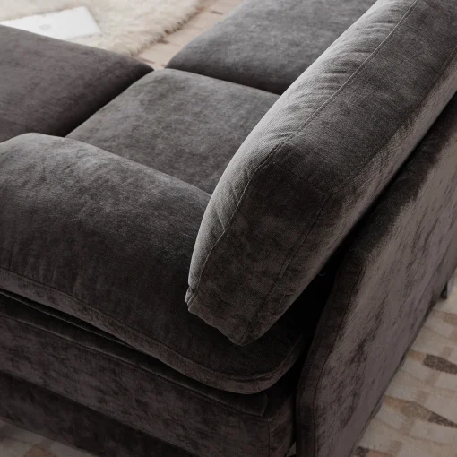 Nemal Set Sofa Tamu Mewah Minimalis Kaki Stainless Jepara