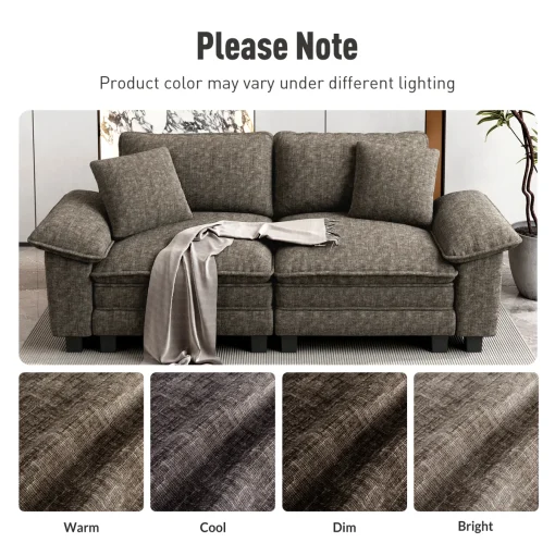 Zelan Set Sofa Tamu Elegan Estetik Modern Rangka Kayu Jati